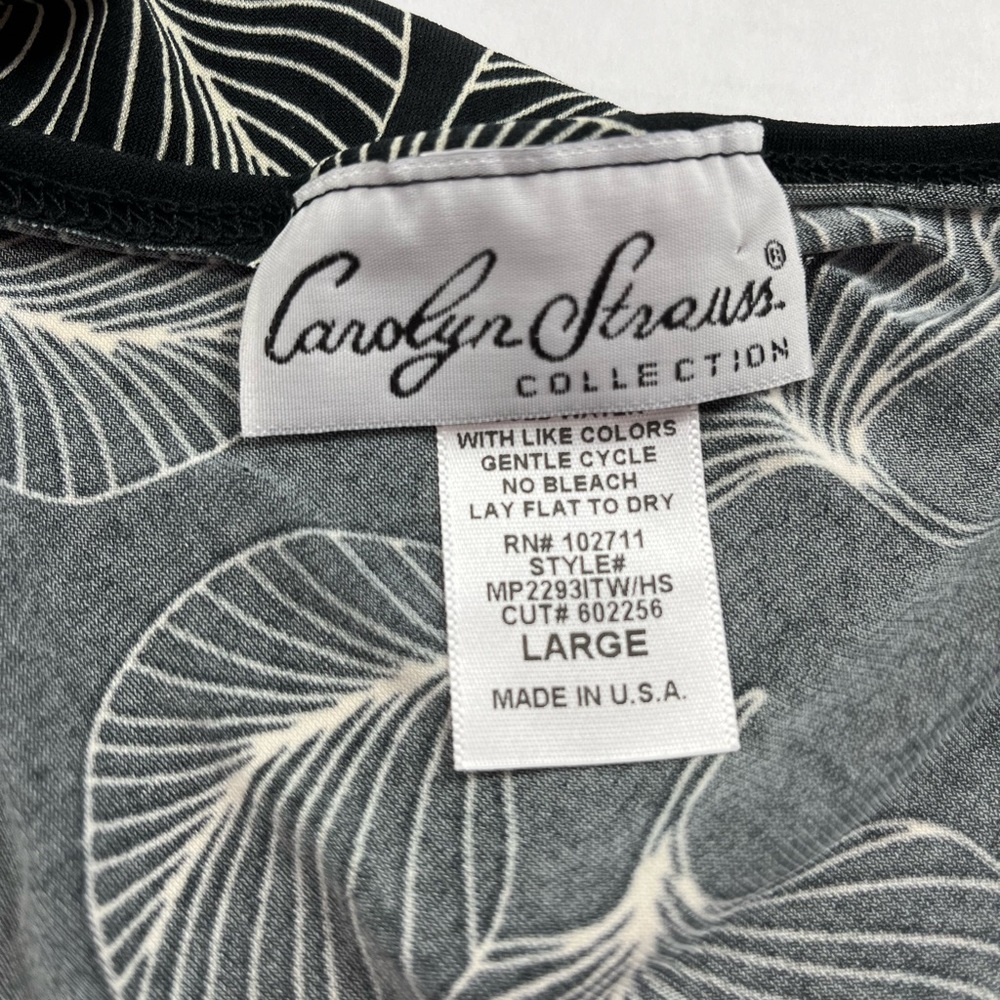 ✨ Carolyn Strauss Top Size Large Never Worn Flowy Casual Chic ✨ - Picture 5 of 8